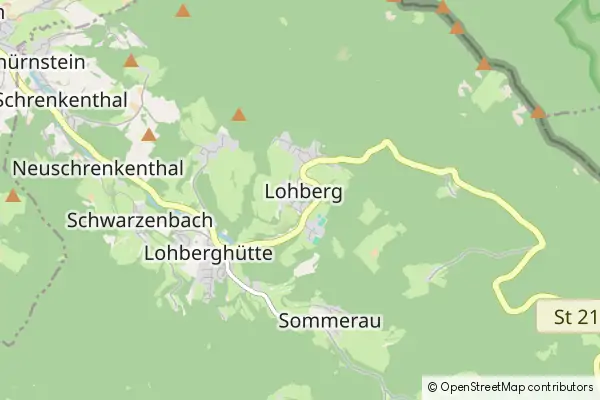 Mapa Lohberg