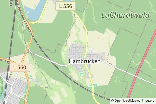 Mapa Hambruecken