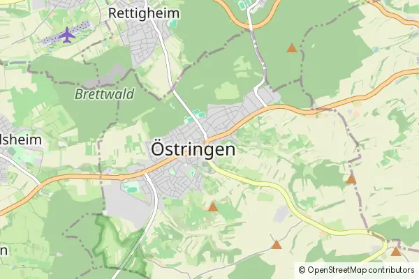 Mapa Oestringen