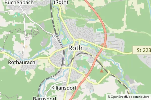 Mapa Roth