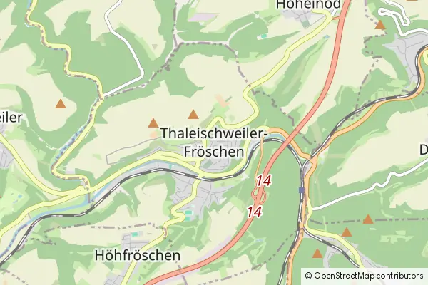 Mapa Thaleischweiler-Froeschen