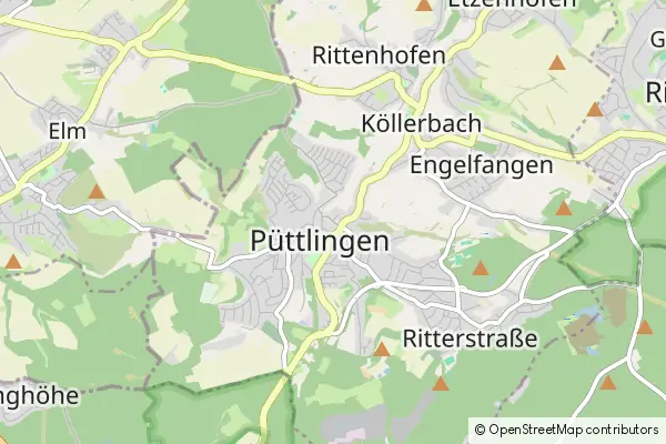 Mapa Puttlingen