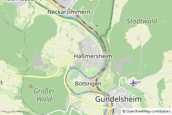 Mapa Haßmersheim