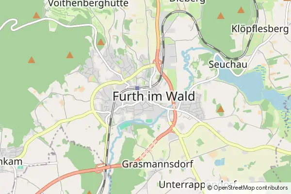 Mapa Furth