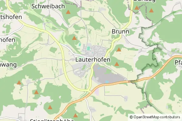 Mapa Lauterhofen