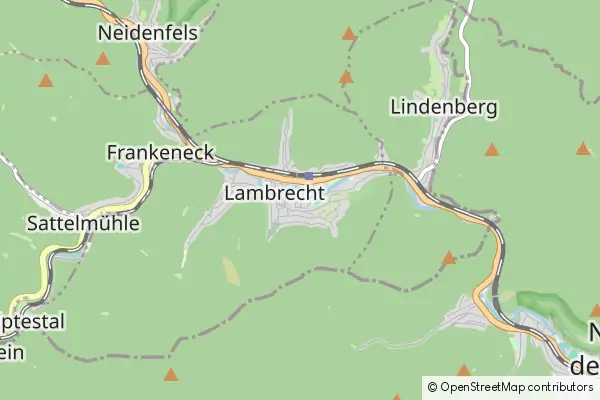 Mapa Lambrecht