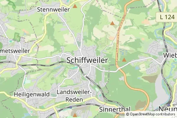 Mapa Schiffweiler