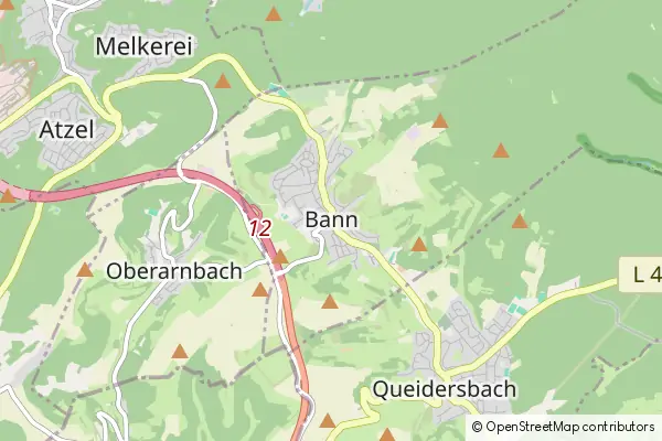 Mapa Bann