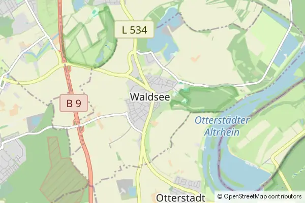 Mapa Waldsee