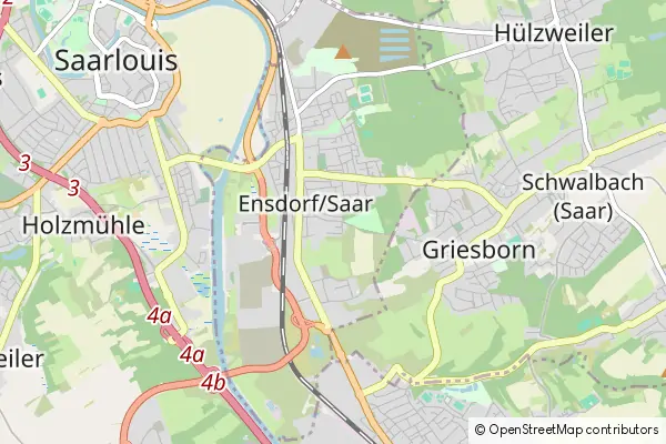 Mapa Ensdorf