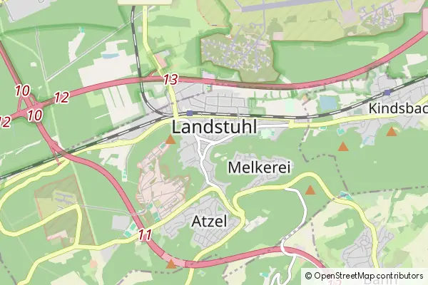 Mapa Landstuhl