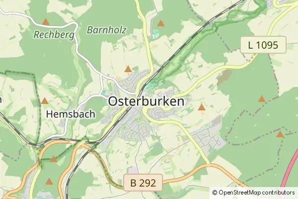 Mapa Osterburken