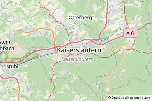 Mapa Kaiserslautern