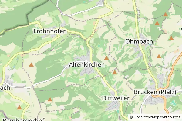 Mapa Altenkirchen