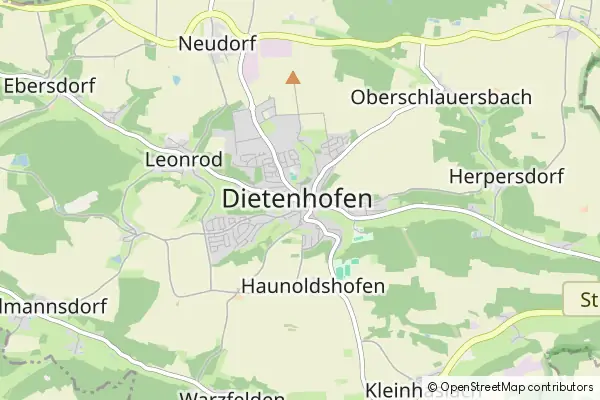 Mapa Dietenhofen