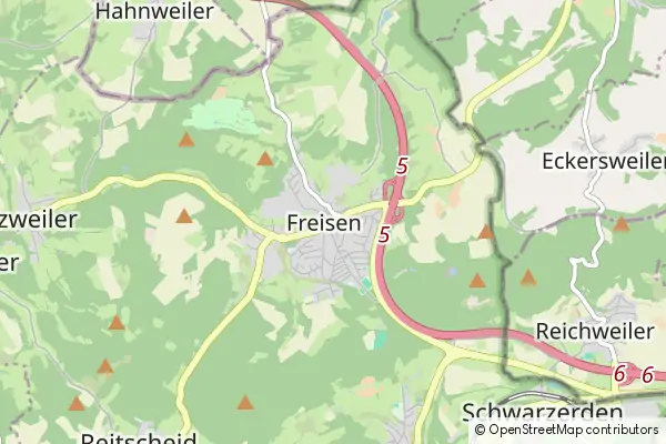 Mapa Freisen