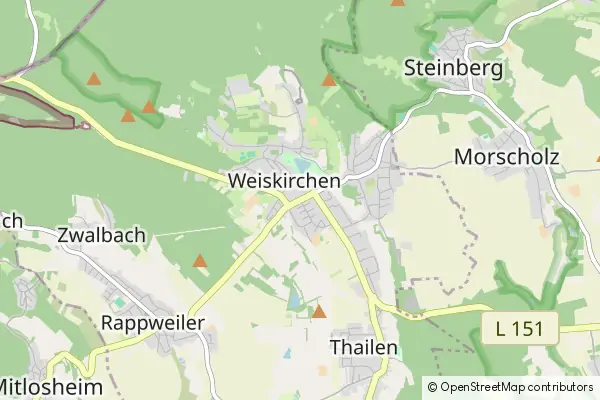 Mapa Weiskirchen