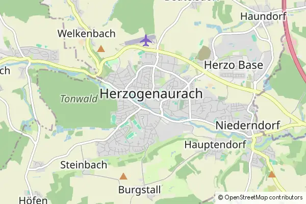 Mapa Herzogenaurach