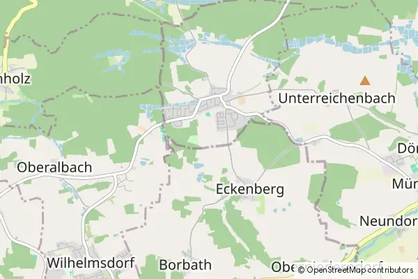 Mapa Oberreichenbach