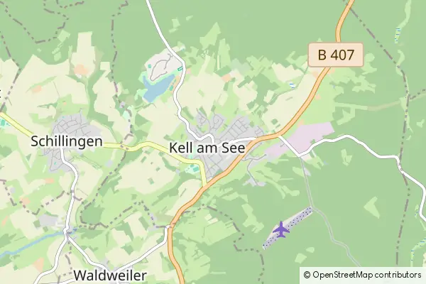 Mapa Kell am See