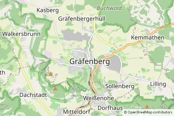 Mapa Graefenberg