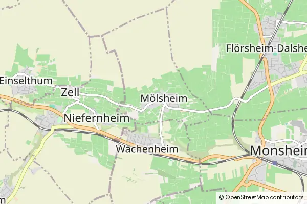 Mapa Moelsheim