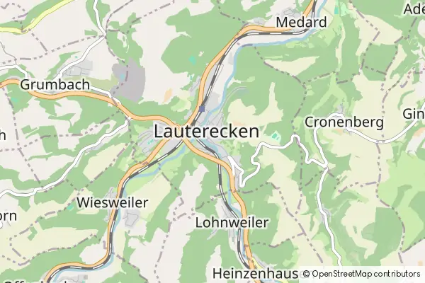 Mapa Lauterecken