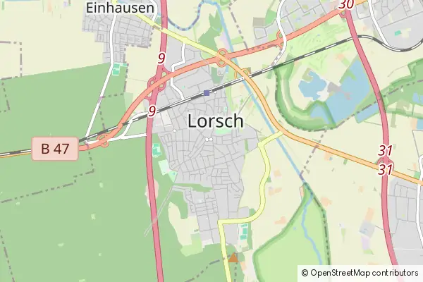 Mapa Lorsch