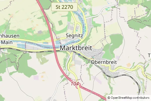 Mapa Marktbreit