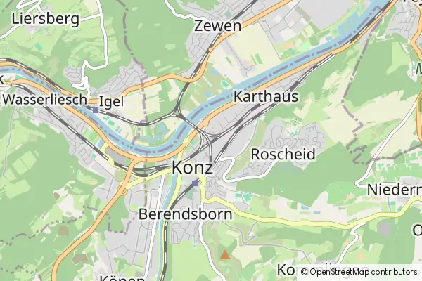 Mapa Konz