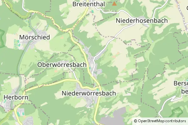 Mapa Herrstein