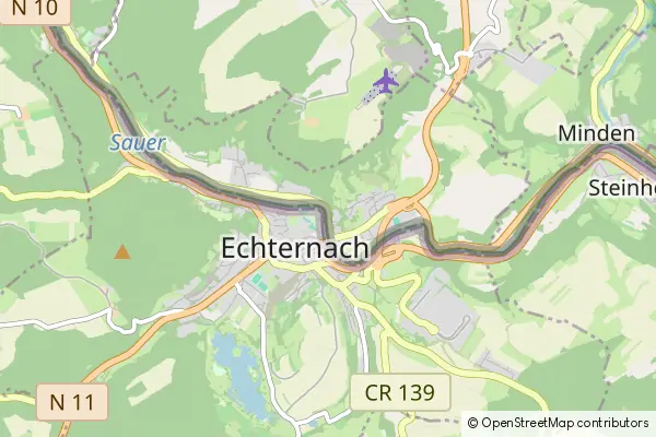 Mapa Echternacherbrueck