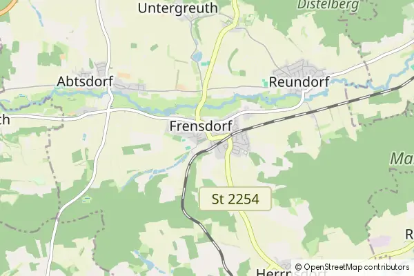 Mapa Frensdorf