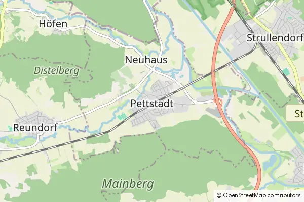 Mapa Pettstadt