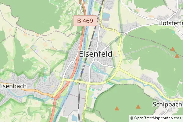 Mapa Elsenfeld