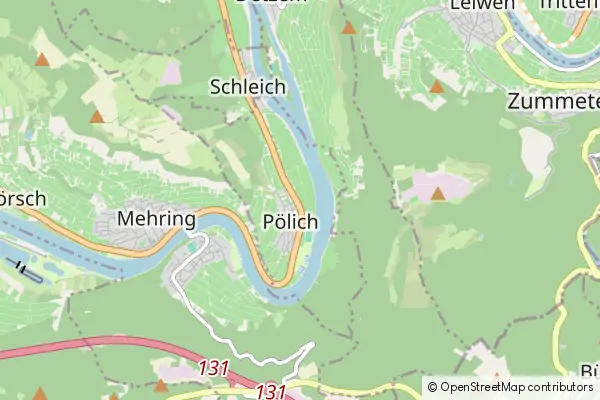 Mapa Poelich