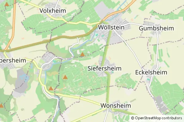 Mapa Siefersheim