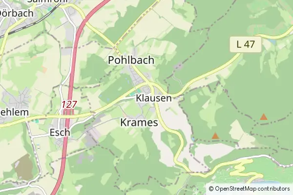 Mapa Klausen