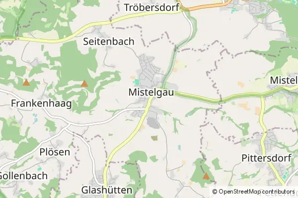 Mapa Mistelgau