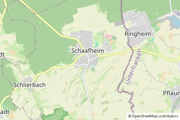 Mapa Schaafheim