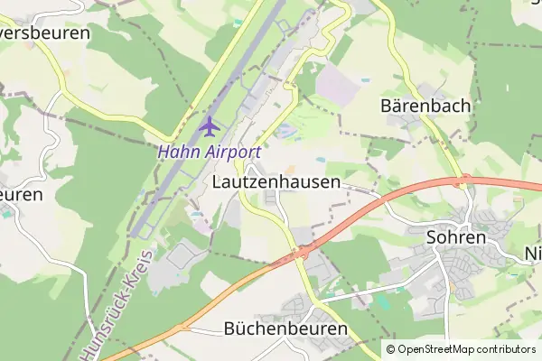 Mapa Lautzenhausen