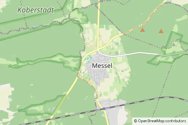 Mapa Messel