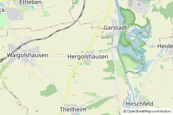 Mapa Hergolshausen