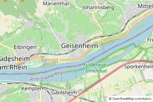 Mapa Geisenheim