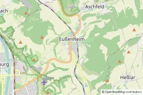 Mapa Eußenheim