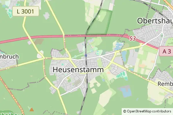 Mapa Heusenstamm