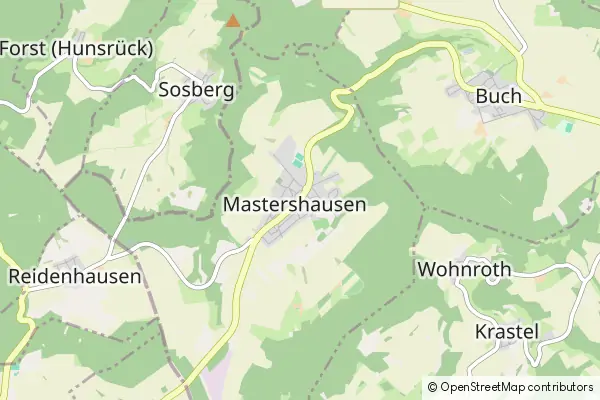 Mapa Mastershausen