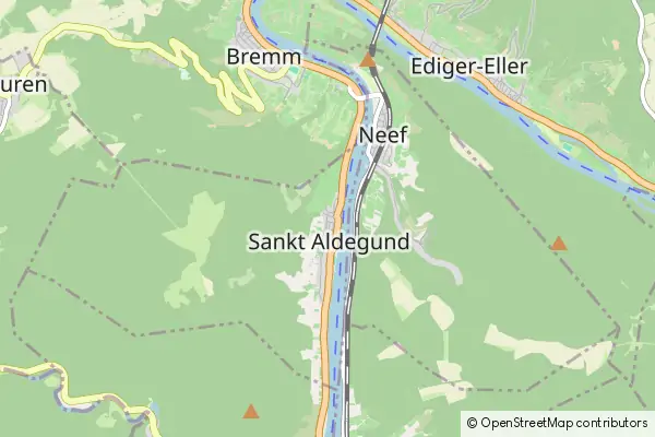 Mapa Sankt Aldegund