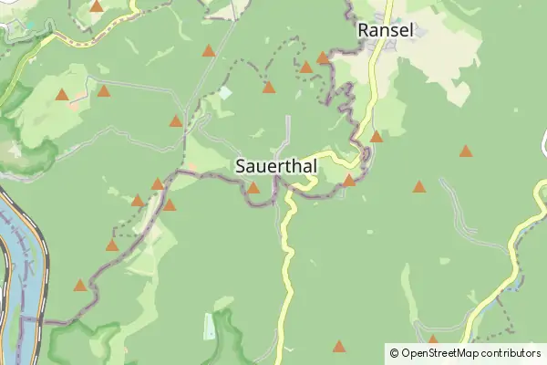 Mapa Sauerthal