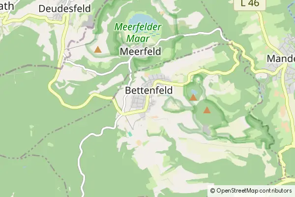 Mapa Bettenfeld